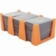Feldherr Card Holder for game cards in Mini American Board Game Size - 450 cards - 3 trays
