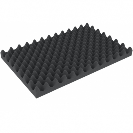 DMNP040 565 mm x 365 mm x 40 mm Convoluted foam