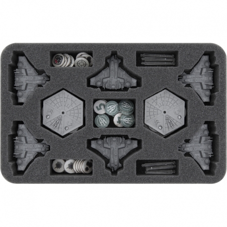 HSMEXX035BO Feldherr foam tray for Aeronautica Imperialis: T'au Air Caste - Barracuda Fighters