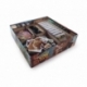Boardgame Organizer for King of Tokyo or King of New York + expansions Power Up! and Halloween