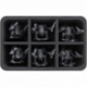 HS085A011 Feldherr foam tray for Orks - 6 compartments