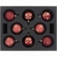 FS090A003 Feldherr foam tray for 8 Christmas baubles diameter 80 mm with crown