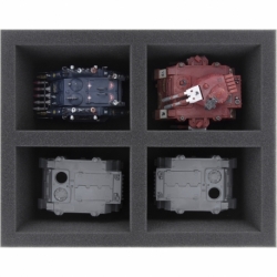 FS090A004 Feldherr foam tray for Warhammer 40,000 - 4 compartments