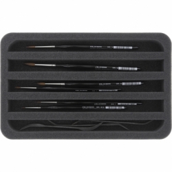 HS030A009 Feldherr foam tray for brushes and modelling tools - 5 compartments