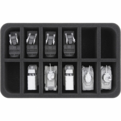 HS050A040 Bandeja de espuma Feldherr para las llamas de la guerra - 12 compartimentos