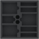 Feldherr foam set for Dead of Winter: Warring Colonies - board game box
