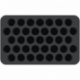 HS050P1BO 50 mm Half-Size foam tray with 37 compartments