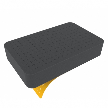 HS050RS 50 mm Figure Foam Tray half-size Raster self-adhesive