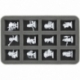HS035AQ03 Bandeja de espuma de 35 mm Half-Size para 12 figuras de Arcadia Quest