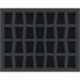 FS040C4BO 40 mm Full-Size foam tray with 28 compartments