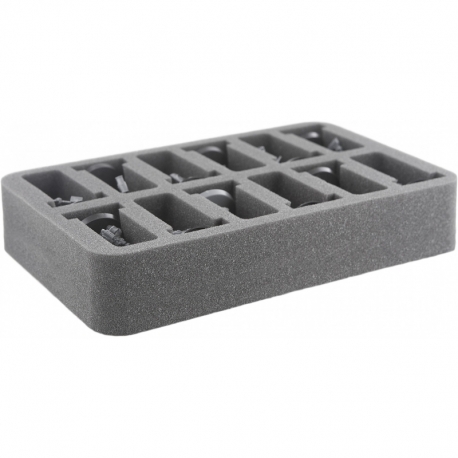 HS050WH04 foam tray for 12 GW Miniatures with 40 mm Base