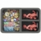 HS060SD07 60 mm 3 large slots for big Super Dungeon Explore figures