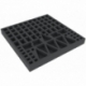 AF030RE02 30 mm foam tray for Star Wars Rebellion board game box with 86 slots