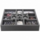AF050RE03 50 mm foam tray for Star Wars Rebellion board game box with 13 slots
