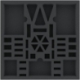AFKV035BO 35 mm foam tray for Star Wars Rebellion: Rise of the Empire