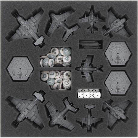 BSMERD035BO Feldherr foam tray for Aeronautica Imperialis: Wings of Vengeance board game box