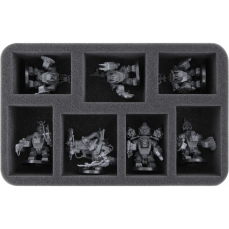 HS060A038 Feldherr foam tray for Orks - 7 compartments