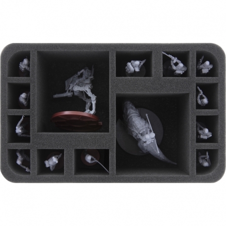 HS085A004 Feldherr foam tray for Star Wars: Legion - 14 miniatures