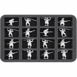 HS035A036 Feldherr foam tray for Blood and Plunder - 16 compartments