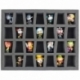 FS050KR04 50 mm full-size Figure Foam Tray for 28 Krosmaster figures