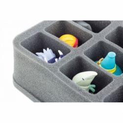 HS070KR08 70 mm half-size Figure Foam Tray for 16 Krosmaster figures