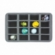 HS070KR08 70 mm half-size Figure Foam Tray for 16 Krosmaster figures