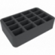 HS070KR08 70 mm half-size Figure Foam Tray for 16 Krosmaster figures