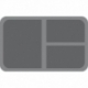 HS060IA06 60 mm 3 large slots for Star Wars Imperial Assault