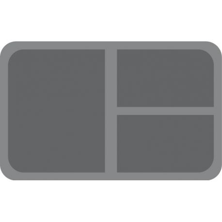 HS060IA06 60 mm 3 large slots for Star Wars Imperial Assault