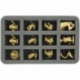 HS050MM02 50 mm Half-Size Foam Tray for 12 Mice and Mystics figures