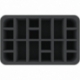 HS060LE01 60 mm half-size foam tray with 18 compartments for Lego Dimensions Miniatures