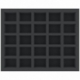 FS040WH10 40 mm full-size Figure Foam Tray with 25 large cut outs for warhammer