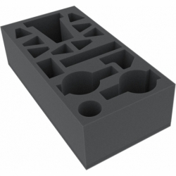 BEMEBM080BO 285 mm x 142,5 mm x 80 mm foam tray for board game boxes