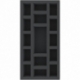 BEMEBN040BO 285 mm x 142,5 mm x 40 mm foam tray for board game boxes