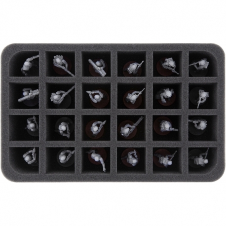 HS060LG01 foam tray with 24 compartments for Star Wars Legion Miniatures