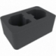 HSMECS110BO foam tray for 2 Primaris Redemption Dreadnoughts
