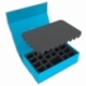 Feldherr Magnetic Box blue for 20 Christmas angel figures
