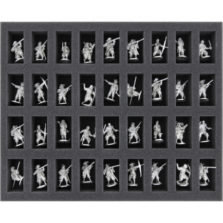 FS035A017 Feldherr foam tray for Blood and Plunder - 36 compartments