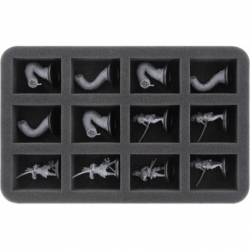 HS040A006 Feldherr foam tray for Shadows of Brimstone - 12 compartments