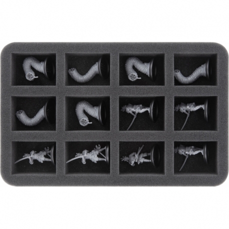 HS040A006 Feldherr foam tray for Shadows of Brimstone - 12 compartments
