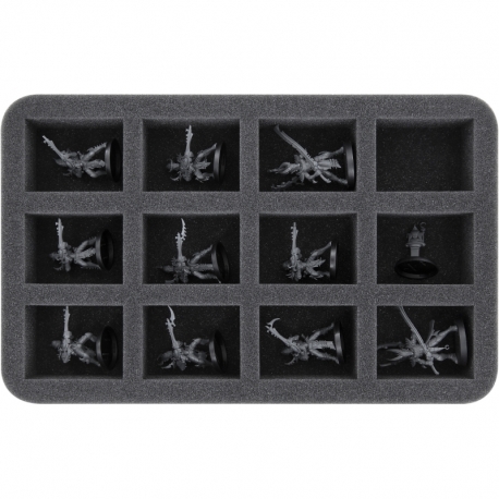 HS040A026 Feldherr foam tray for Ynnari - 12 compartments