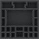 AG050ZC08 50 mm foam tray for Zombicide Black Plague