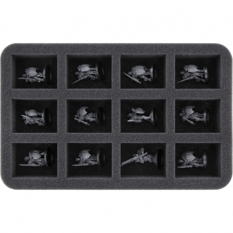 HS040A017 Feldherr foam tray for Ossiarch Bonereapers - 12 compartments
