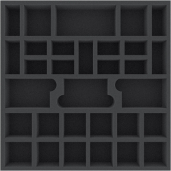 AGDH041BO 295 mm x 295 mm x 41 mm foam tray for board game boxes