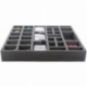 AG041ZC04 41 mm foam tray for Zombicide Toxic City Mall Game Box
