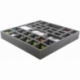 AG041ZC04 41 mm foam tray for Zombicide Toxic City Mall Game Box