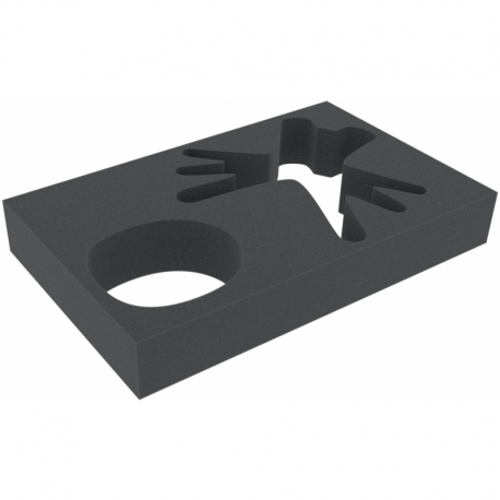DSMEEU080 80 mm Double-Size Foam Tray for Kingdom Death Monster 1.5