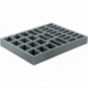 FSBR040BO 40 mm Full-Size foam tray with 34 compartments