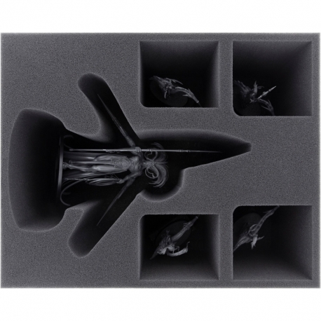 FSMEOG135BO Feldherr foam tray for Keeper of Secrets + 4 miniatures
