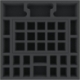AG050ZC08 50 mm foam tray for Zombicide Black Plague - Heroes